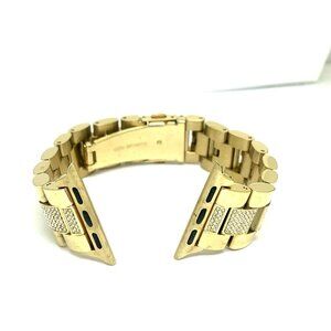 Michael Kors Women's Apple Watch 38-41mm Band Gold Steel Bracelet MKS8021